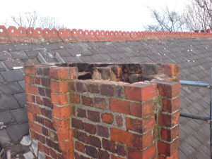  Chimney Rebuild - Before